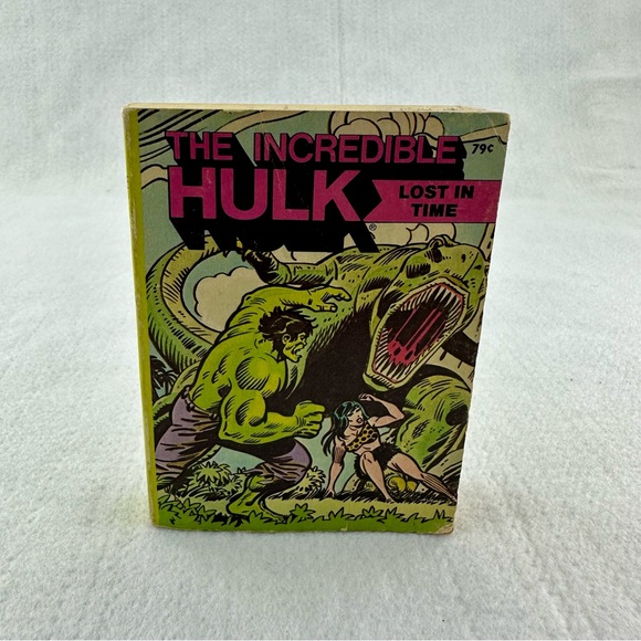 1980 The Incredible Hulk "Lost in Time" Big Little Book - Picture 2 of 7